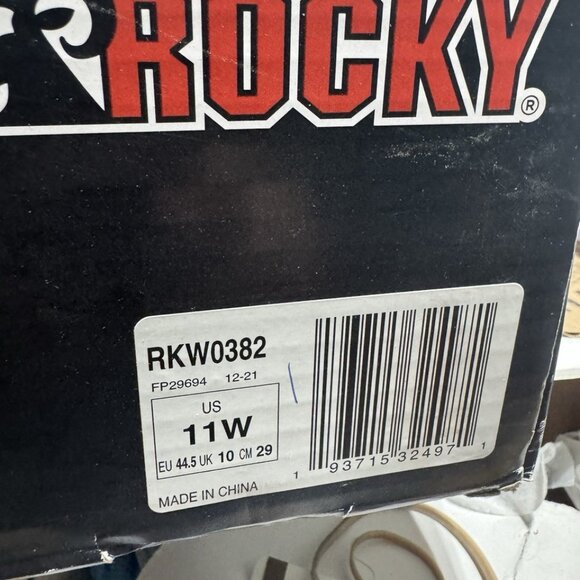 Rocky Mens Legacy 32 Boots Brown Size 11 Wide main image 6
